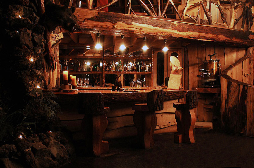Bar del hotel. Huilo
