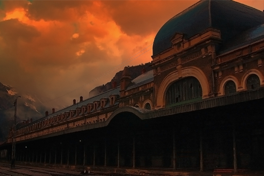 Estación de Canfranc. Eduard Ballestero