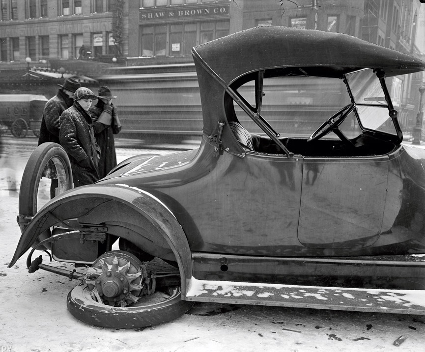Coche del Dr. WJ Davis, 1917. Shorpy