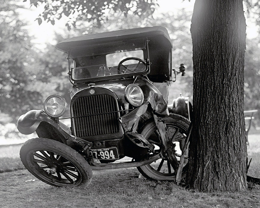 El accidente ha podido ser mas serio de lo que parece. Shorpy