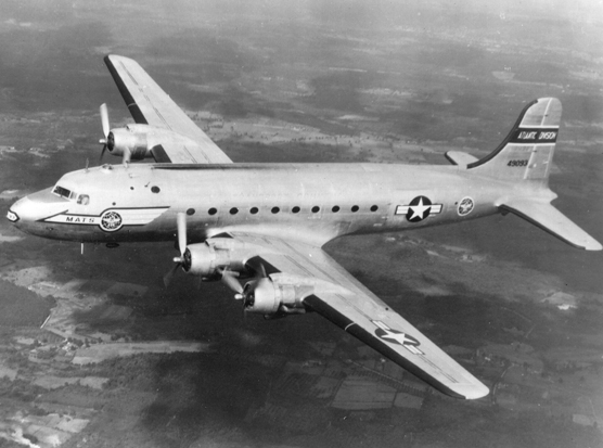C54 Skymaster, US Air Force