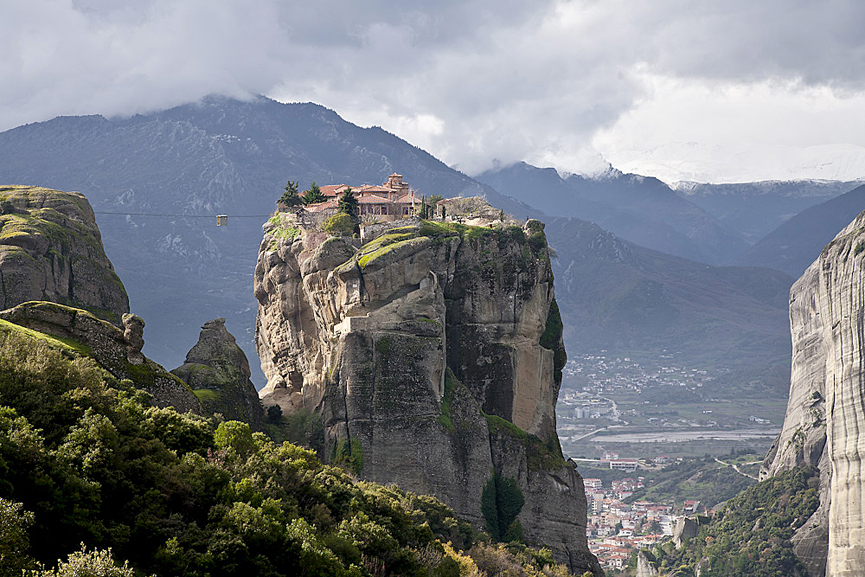Monasterio Holy Trinity. Meteora, Grecia. Howard Koons