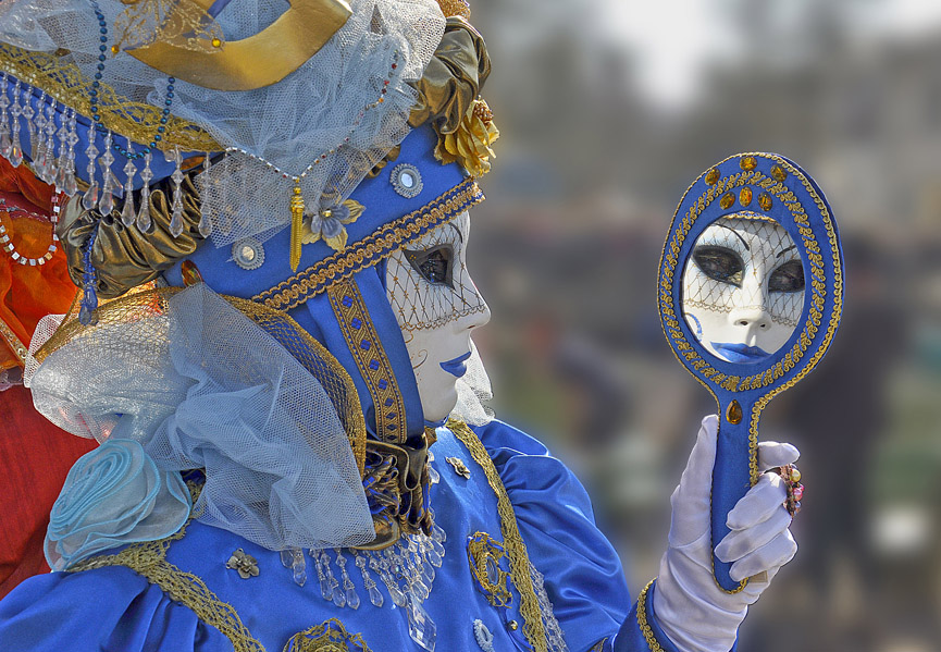 Carnaval veneciano de Annecy. Wilphid