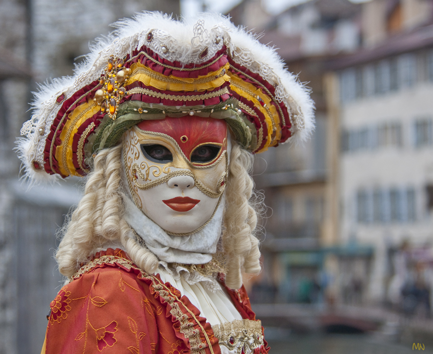 Carnaval veneciano de Annecy 2010. Flou-Net