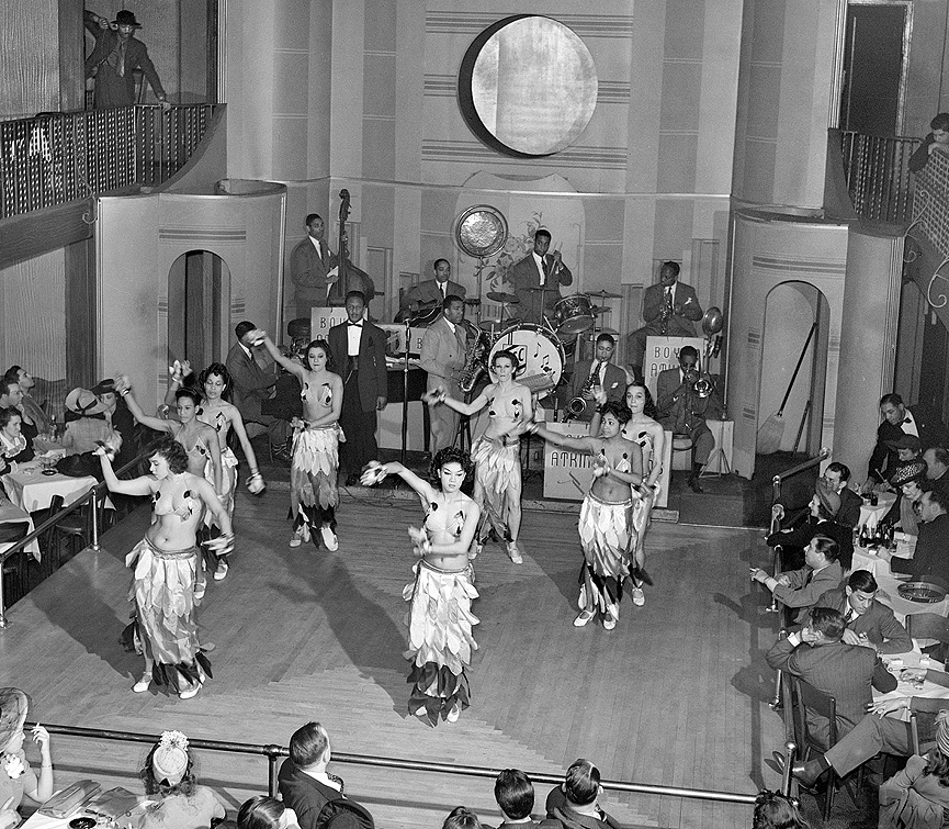 The Boyd Atkins Band en un cabaret de South Side Chicago, 1941. Biblioteca del Congreso