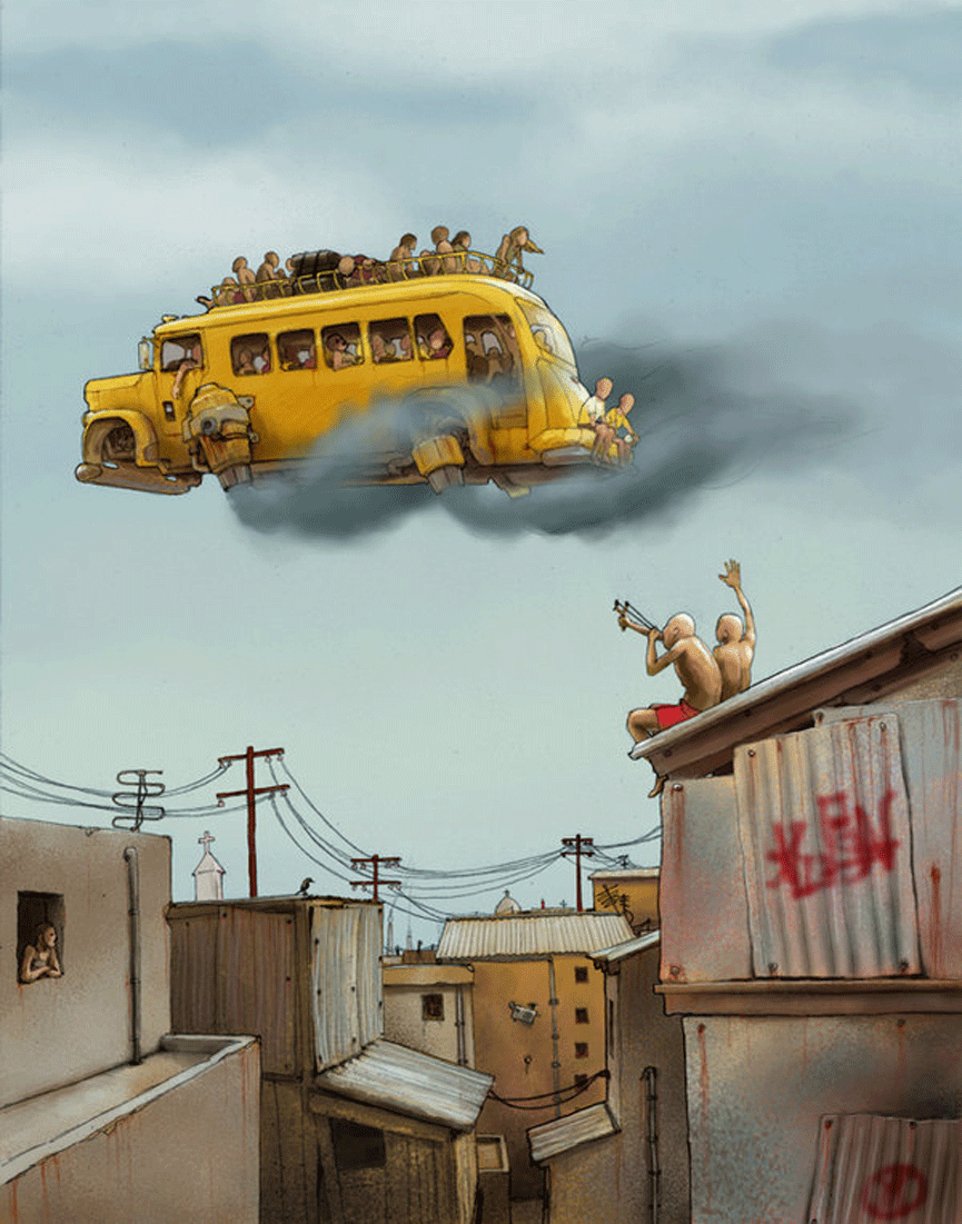 Favelas de Brasil, 2206. Begemott