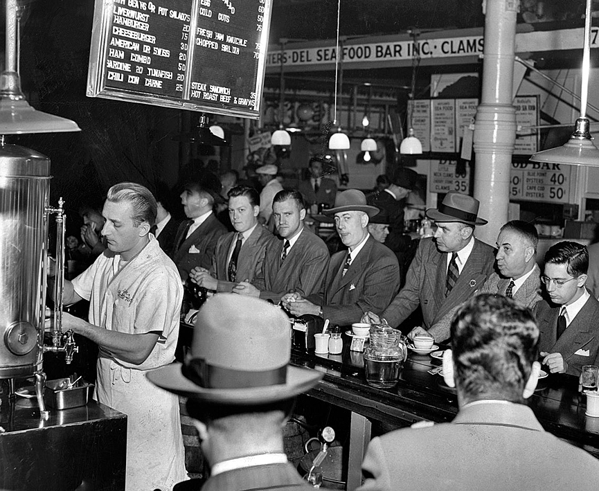 Bar de Pete, 1950. Biblioteca del Congreso
