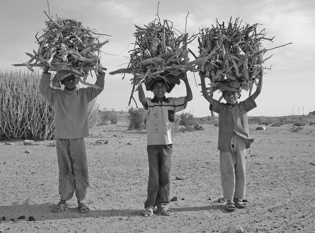 Jóvenes del desierto en Jaisalmer. Dave Carswell