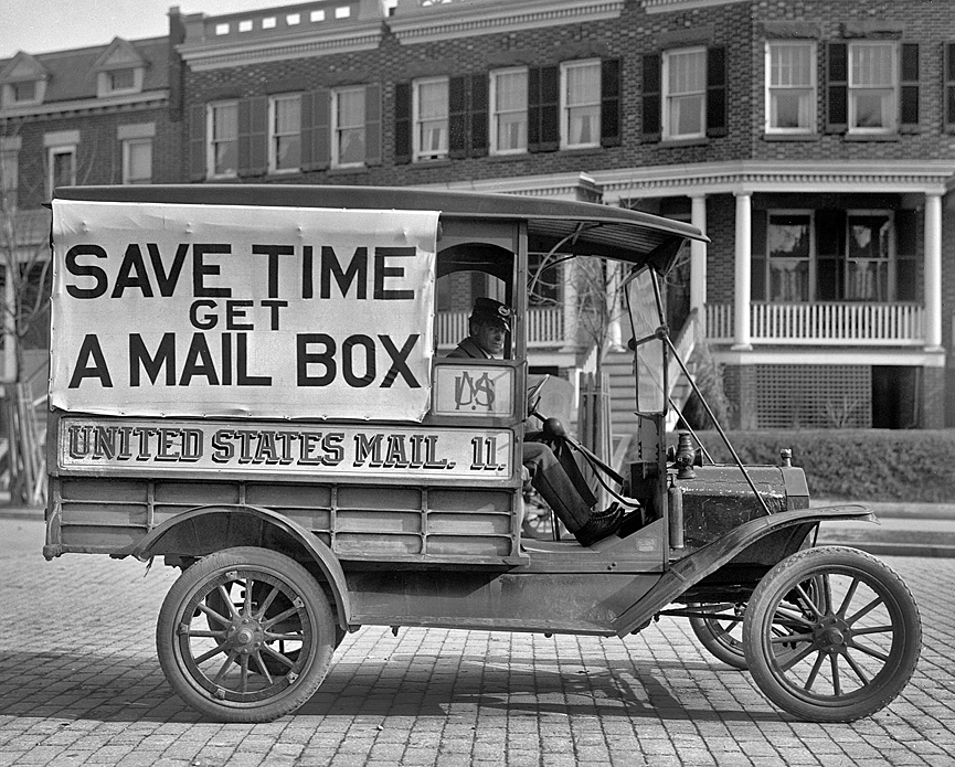 Campaña Correos, 1916. Biblioteca del Congreso