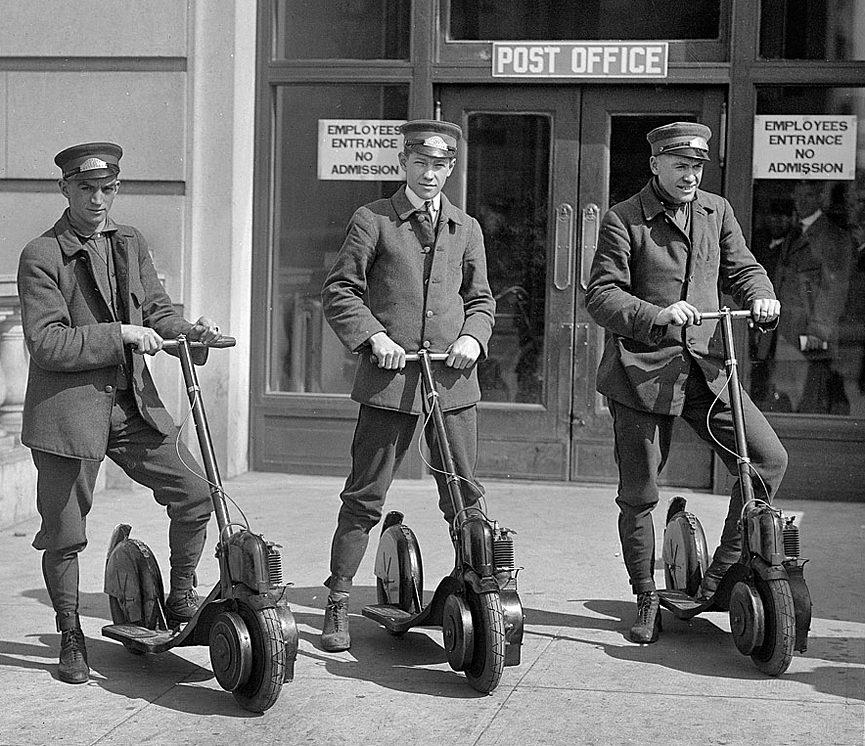 Autopeds. Nueva York, 1915. Biblioteca del Congreso