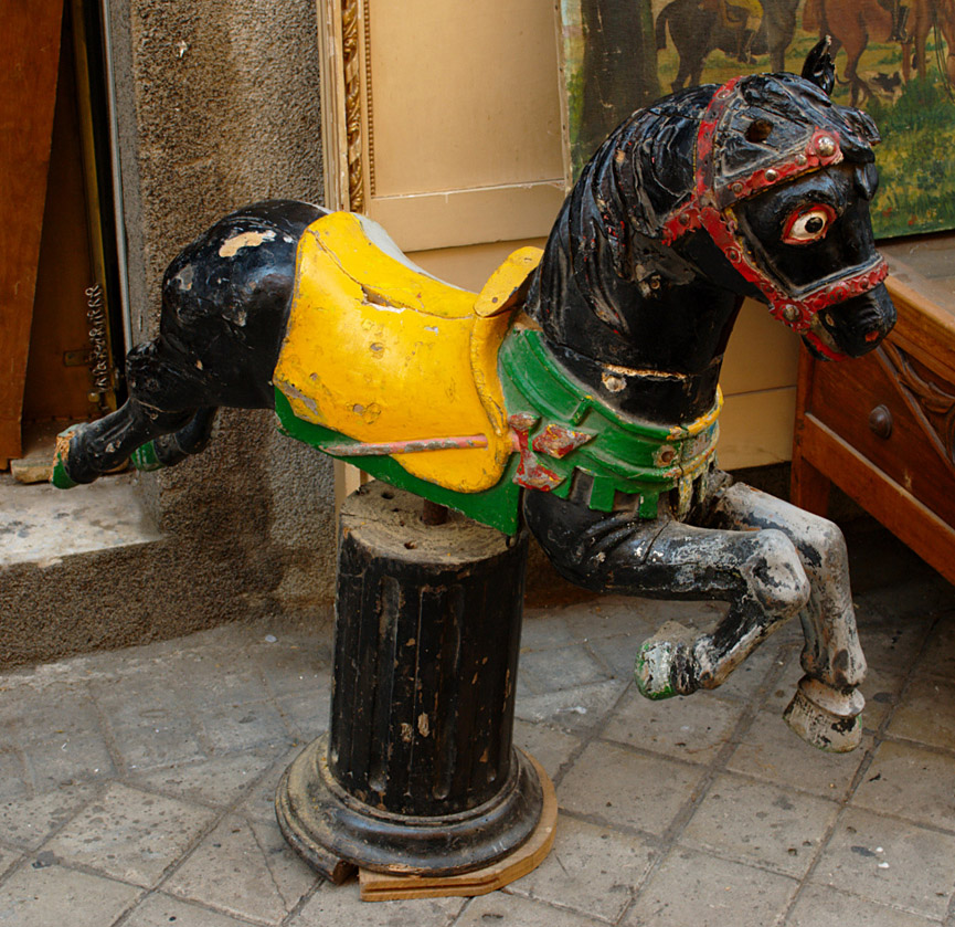 Un caballito de tiovivo. Korrey