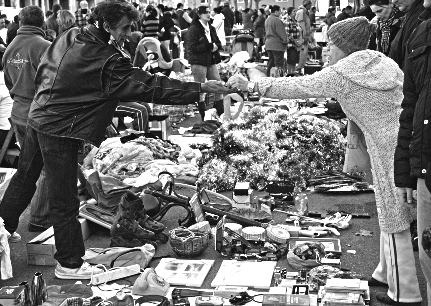 Mañana de compras. Carlos Llorens