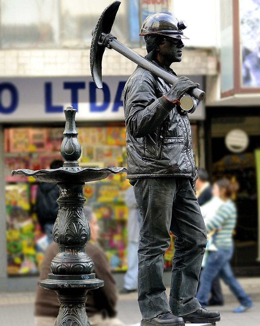 Minero, Chile. Gonzalo Astroza