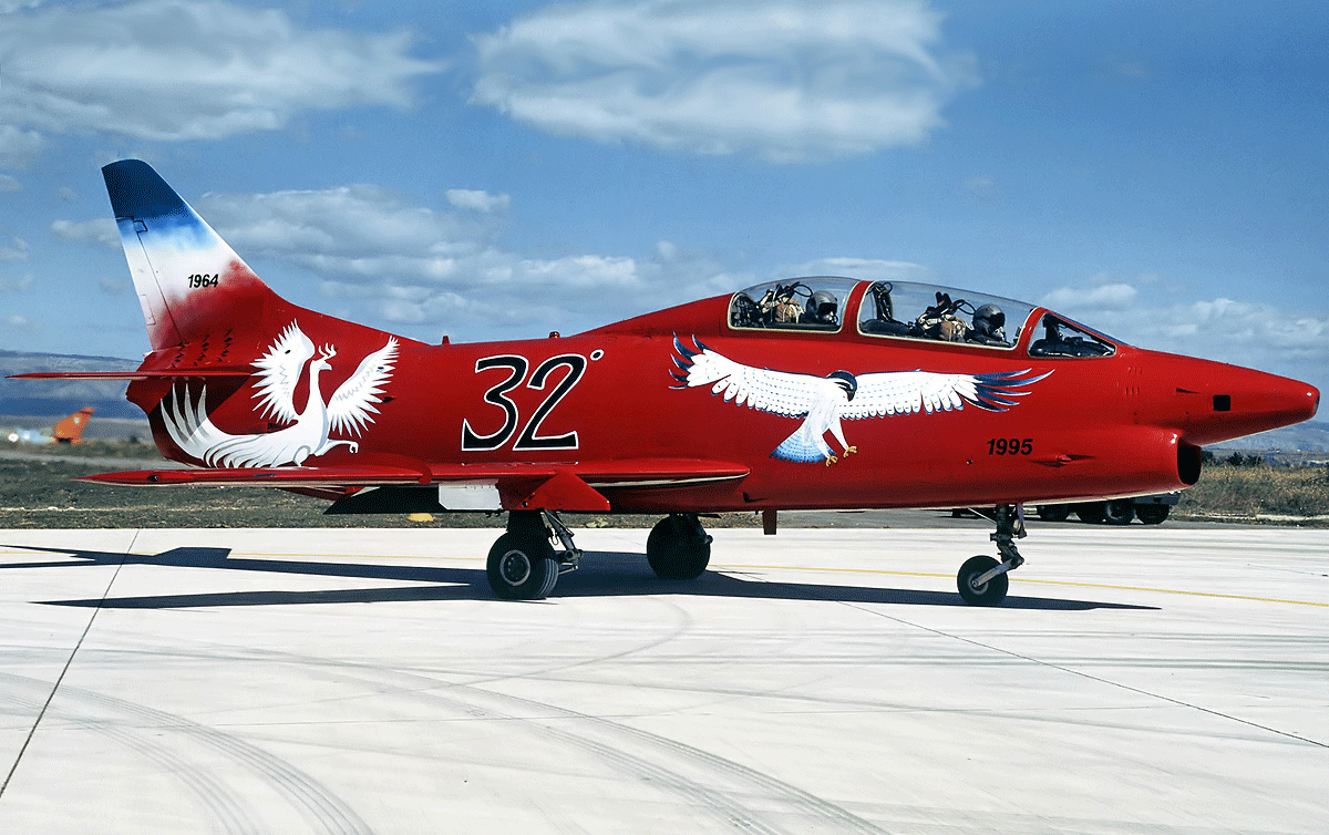 Fiat G-91T1. Aldo Bidini