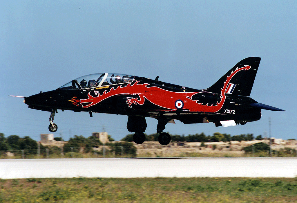 Hawker Siddeley Hawk T1. Peter Tonna