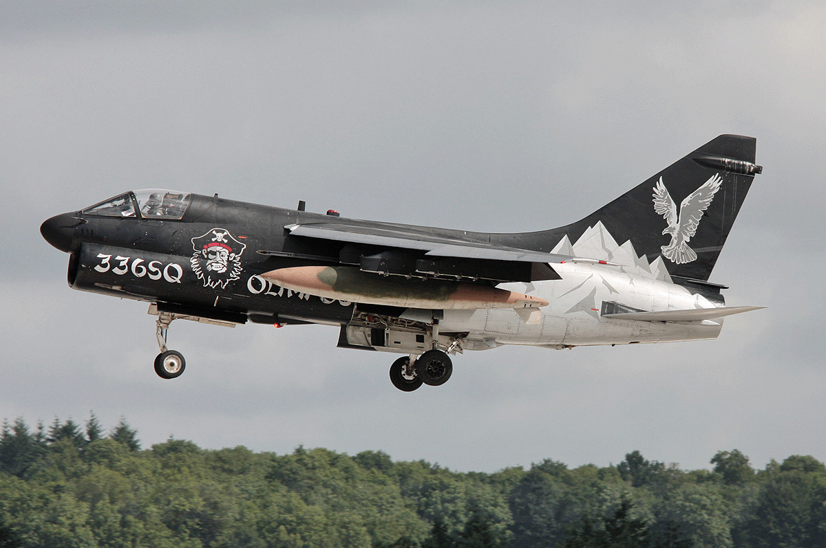 LTV A-7E Corsair II. Wim Houquet