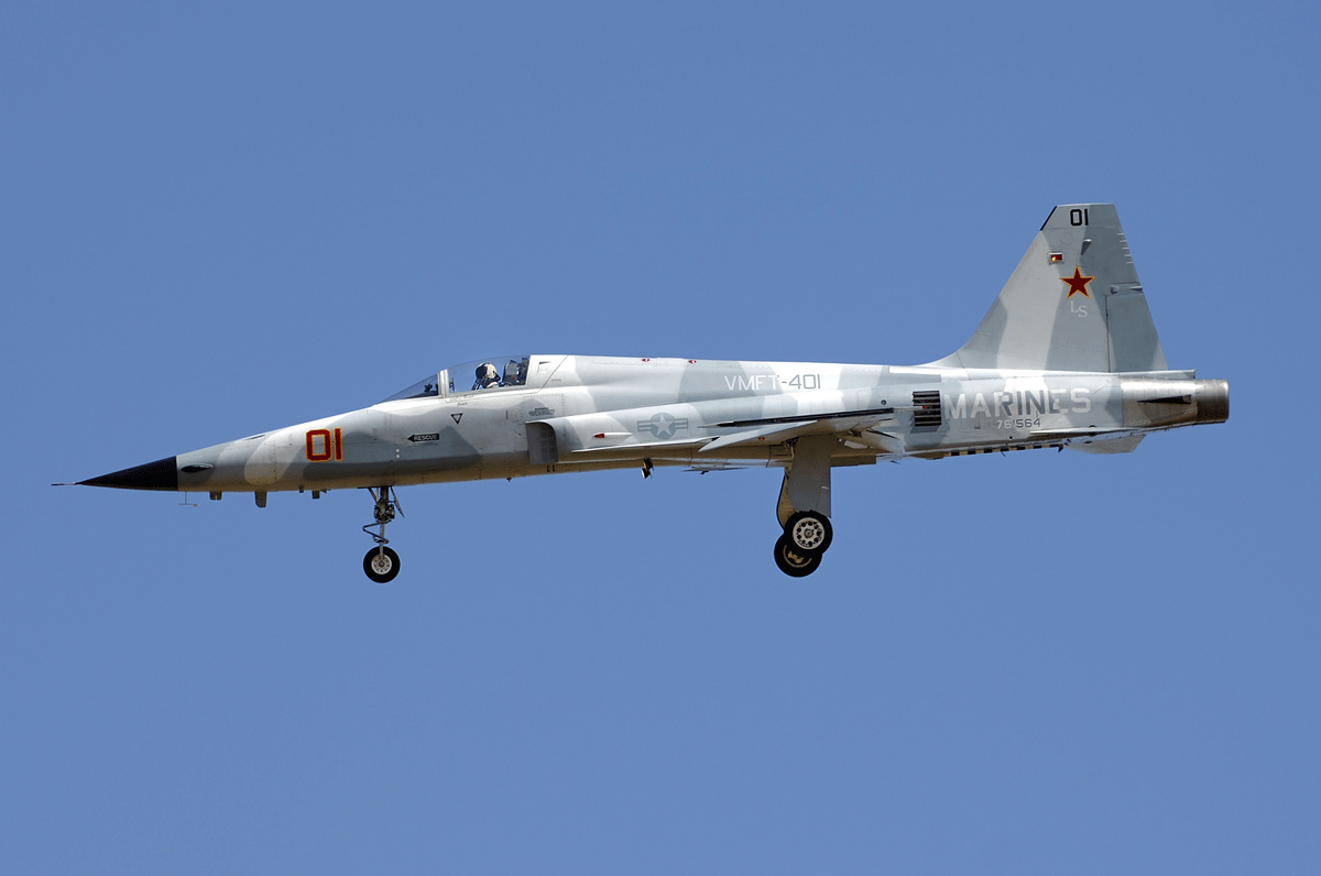 Northrop F-5N Tiger II. Rob Tabor