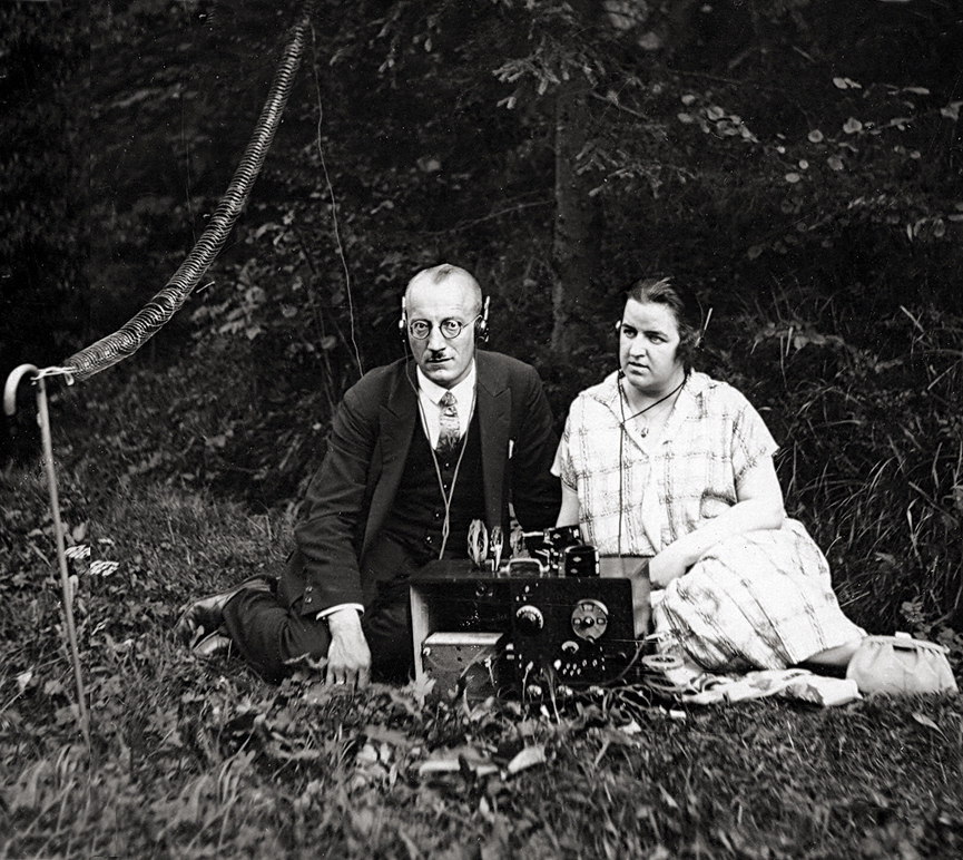 Radio, Alemania. 1928. Shorpy