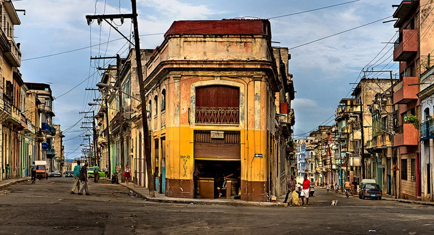 Escenas del centro de La Habana. Gerry Pacher