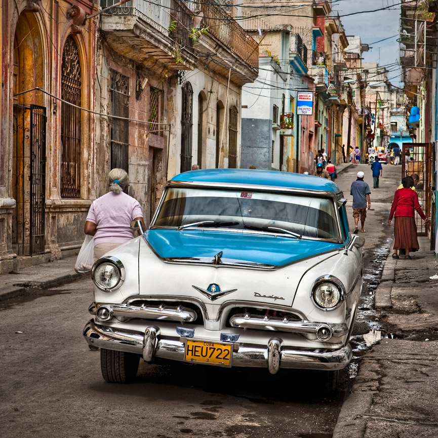 Una calle de la Habana vieja. Gerry Pacher