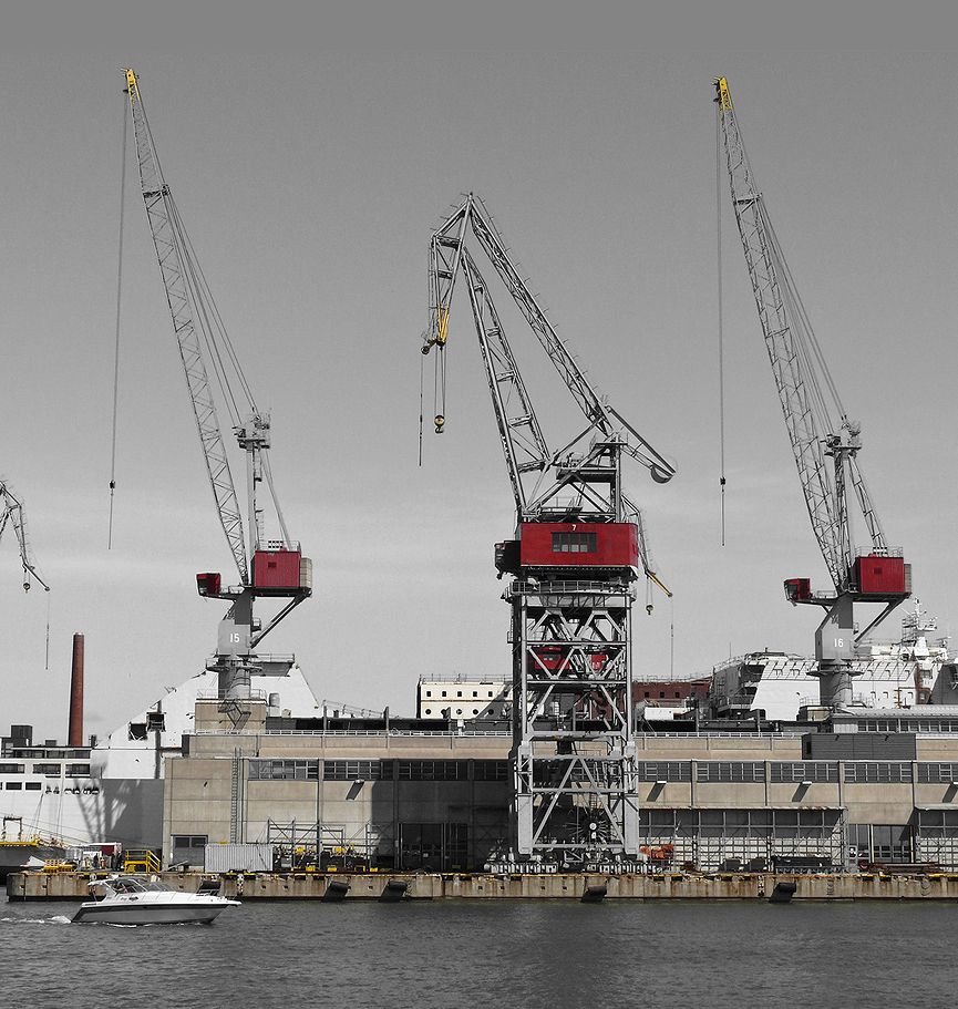 Crane Ballet, Helsinki. Michael Sander