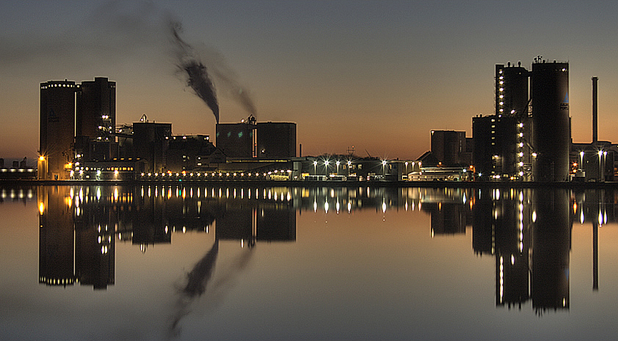 Factoría de cemento en Aalborg. Jens Dahl