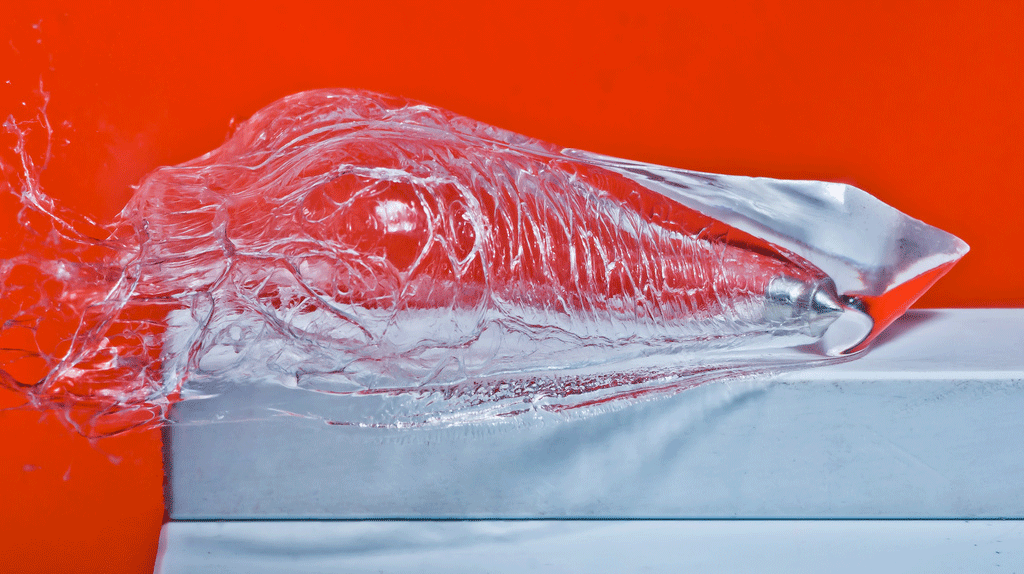 Atravesando una bola de gel Alan Sailer