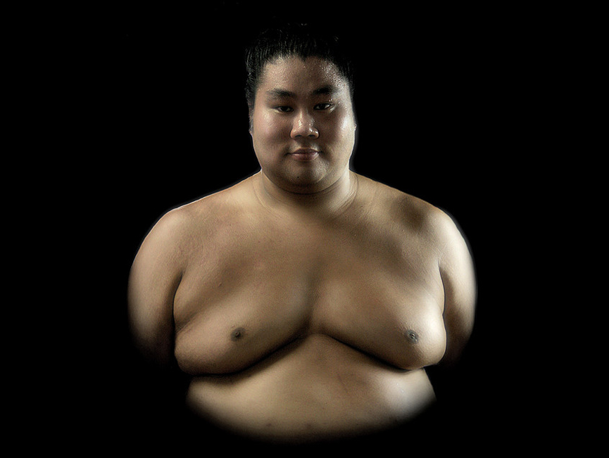 Sumotori chest. Tokyo, Japón. Eric Lafforgue