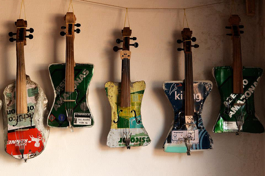 Instrumentos reciclados