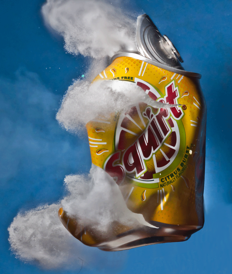 Lata de refresco Squirt Alan Sailer