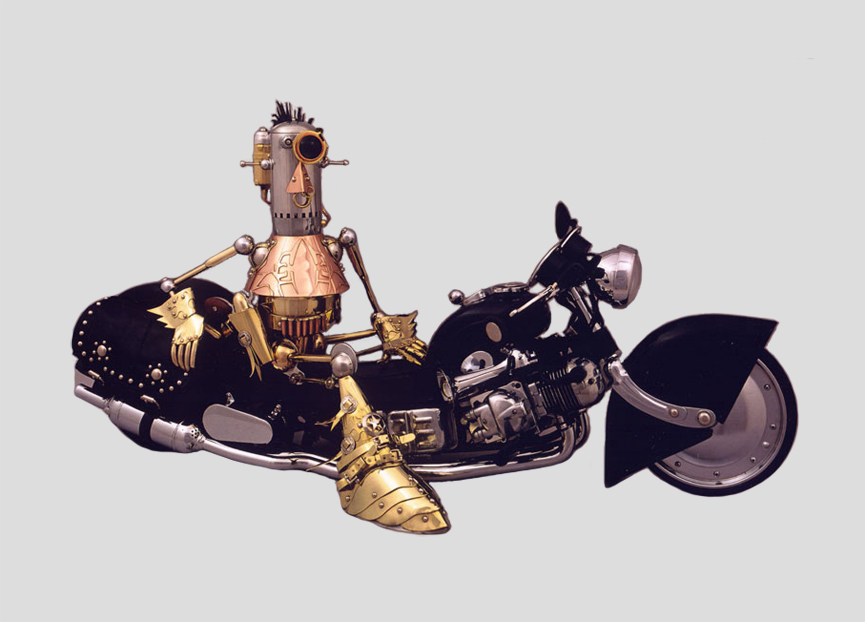 A-Motorcycle. Lawrence Northey