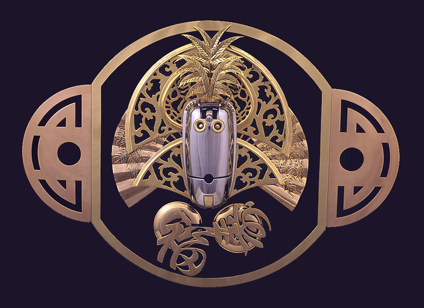 Queen Eliz a bot. Lawrence Northey