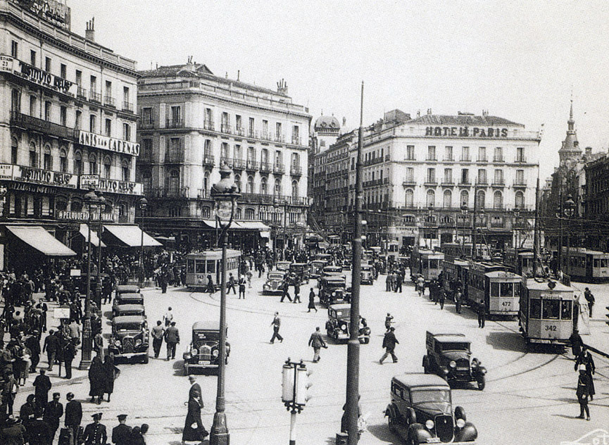 Puerta del Sol. 1935