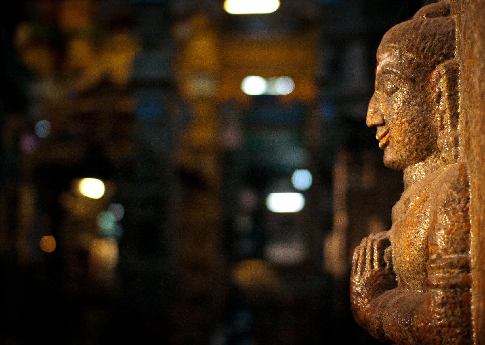 Detalle de escultura. Spawn Hmmm