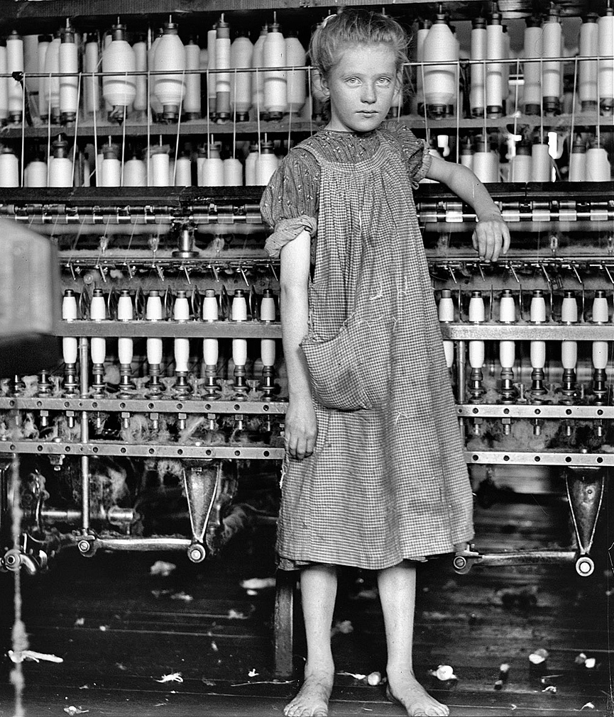 North Pownal Cotton Mill en Vermont, 1910. Shorpy