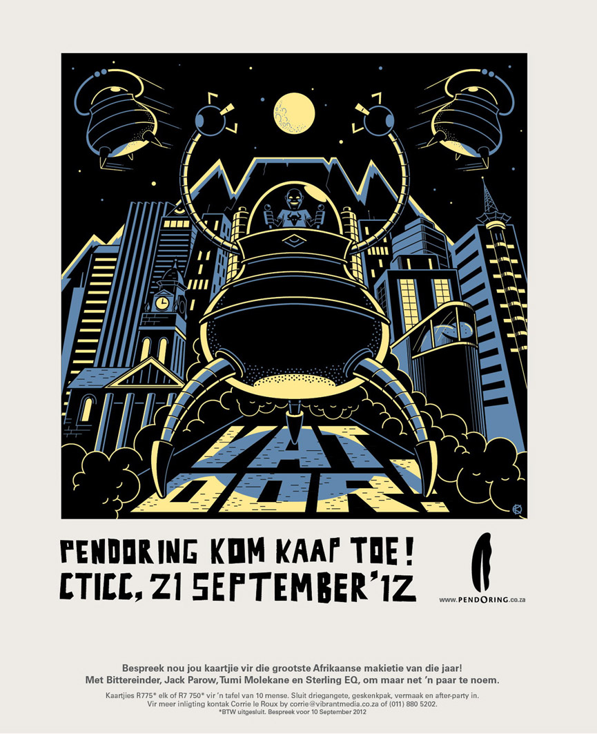 Pendoring. DraftFCB, Sudáfrica