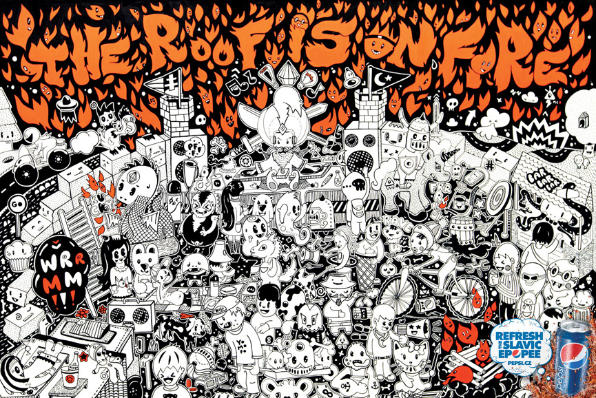 Pepsi Slavic Epopee, Kubicek. BBDO, Praga