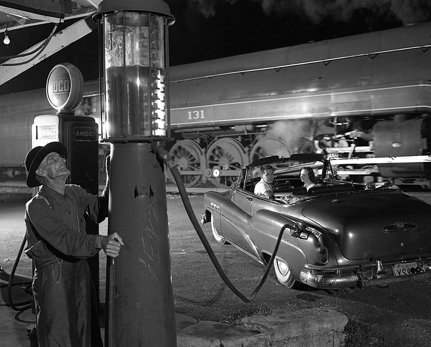Sometimes the Electricity Fails, Vesuvius, Virginia. 1956. Ogle Winston Link