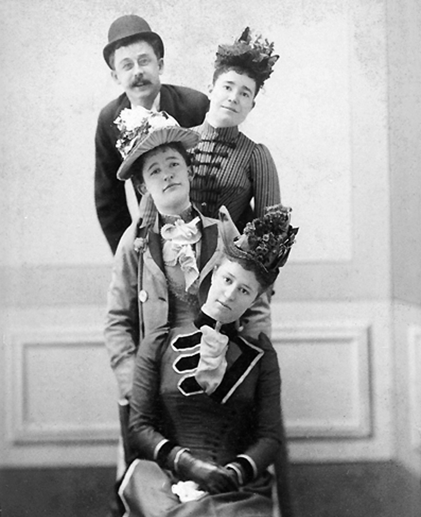 Manicomio en Utica, 1890. Biblioteca del Congreso