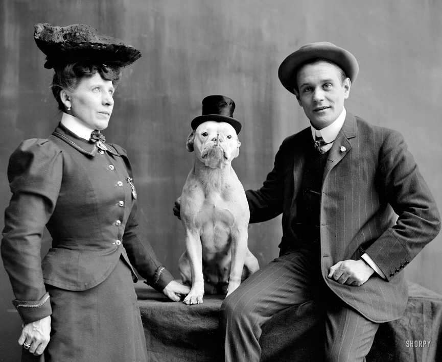 El señor y la señora Frank Kern,1908. Shorpy