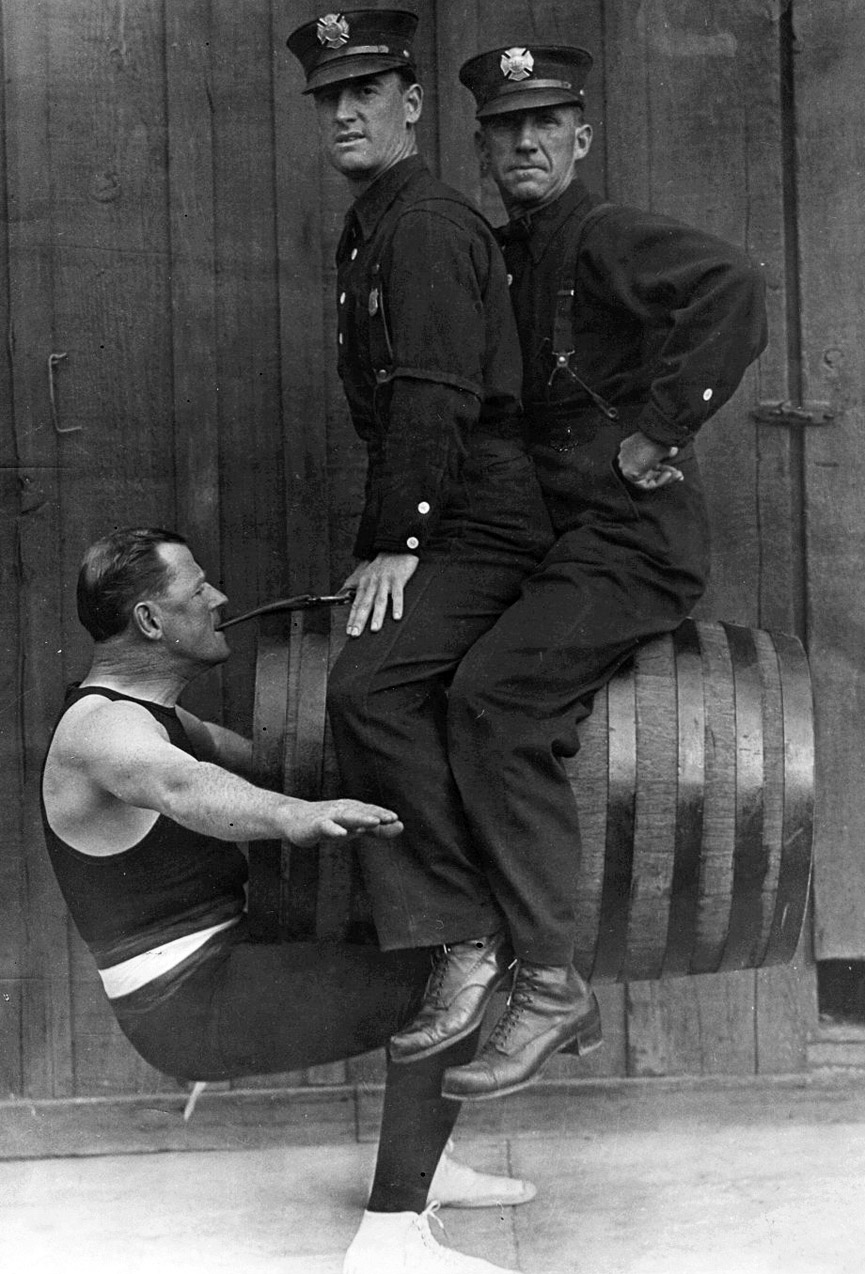 Harry Griffin, Strong Man, 1914. George Eastman