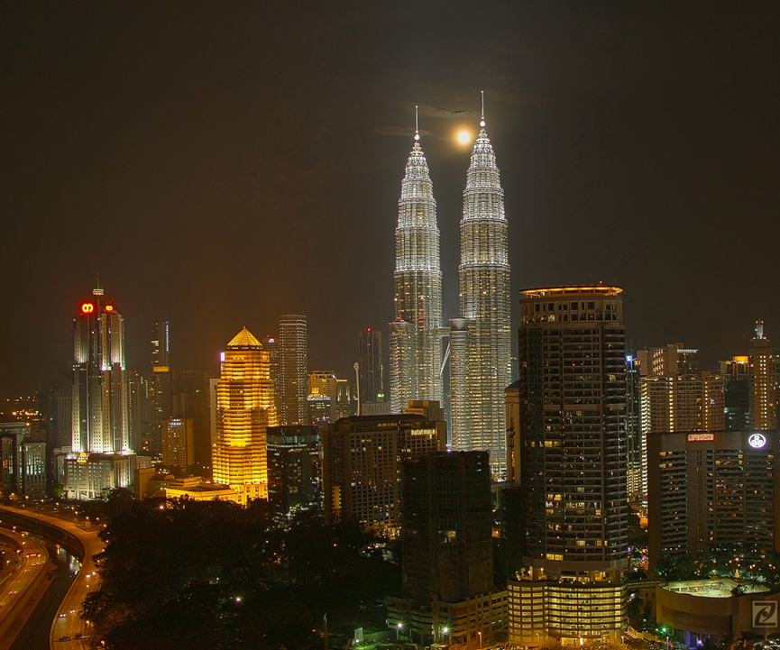 Torres Petronas de Kuala Lumpur, en Malasia. TL Chua