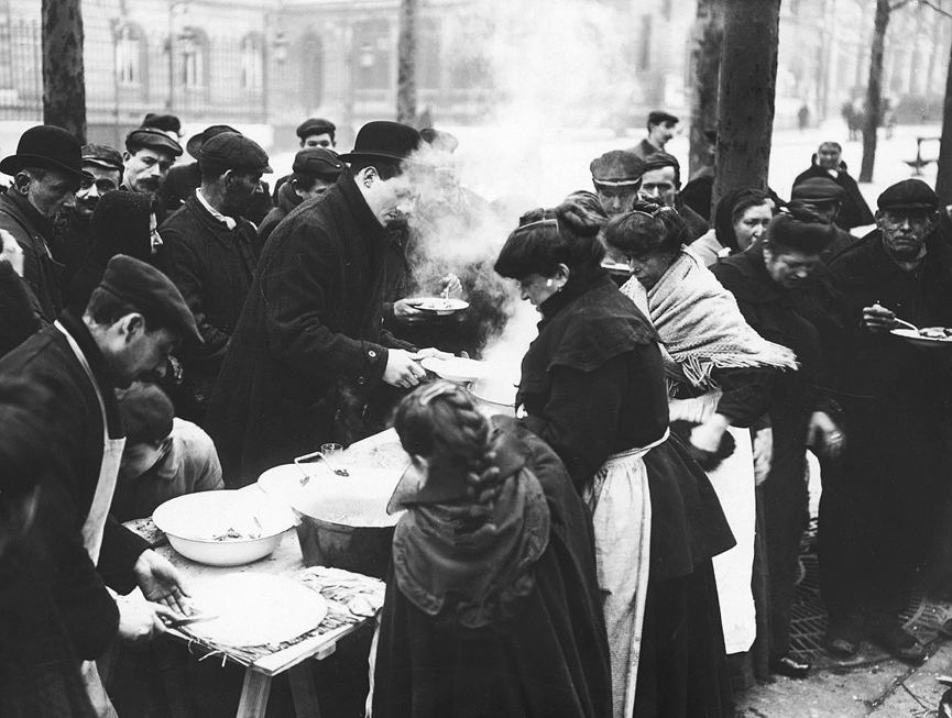 Comida popular. Maurice Branger y Roger Viollet