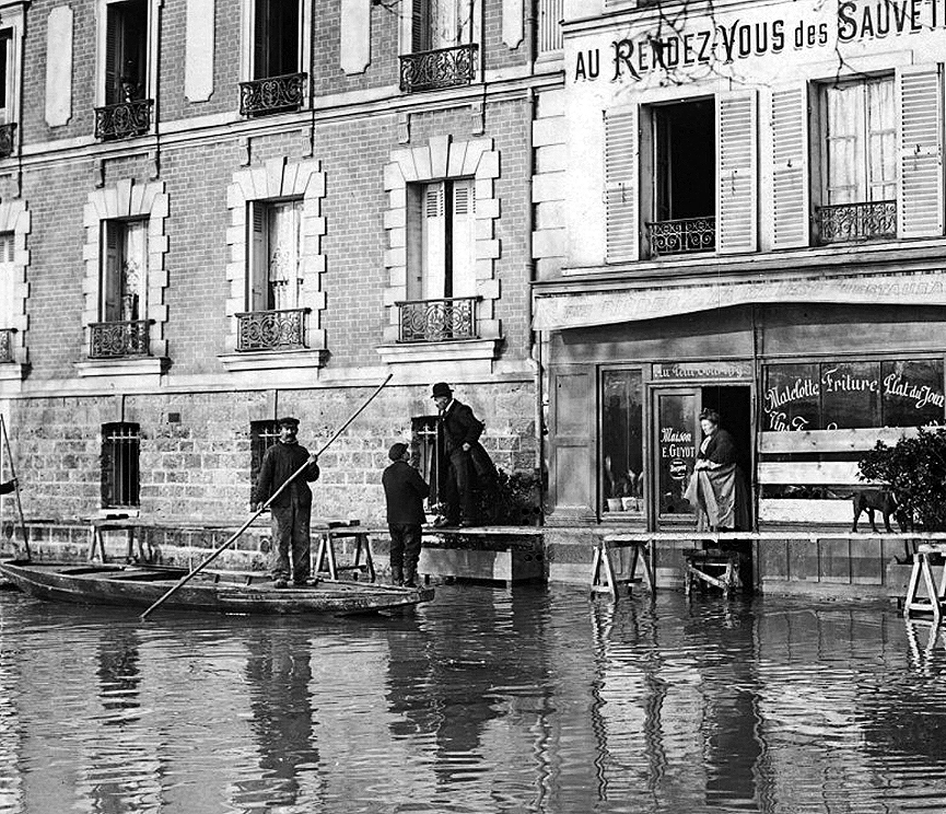 El muelle de Asnieres. Maurice Branger y Roger Viollet