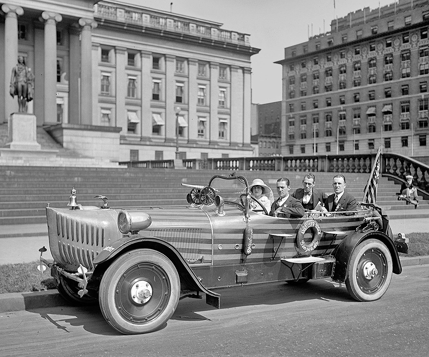 Budmobile. Washington, 1924. Biblioteca del Congreso