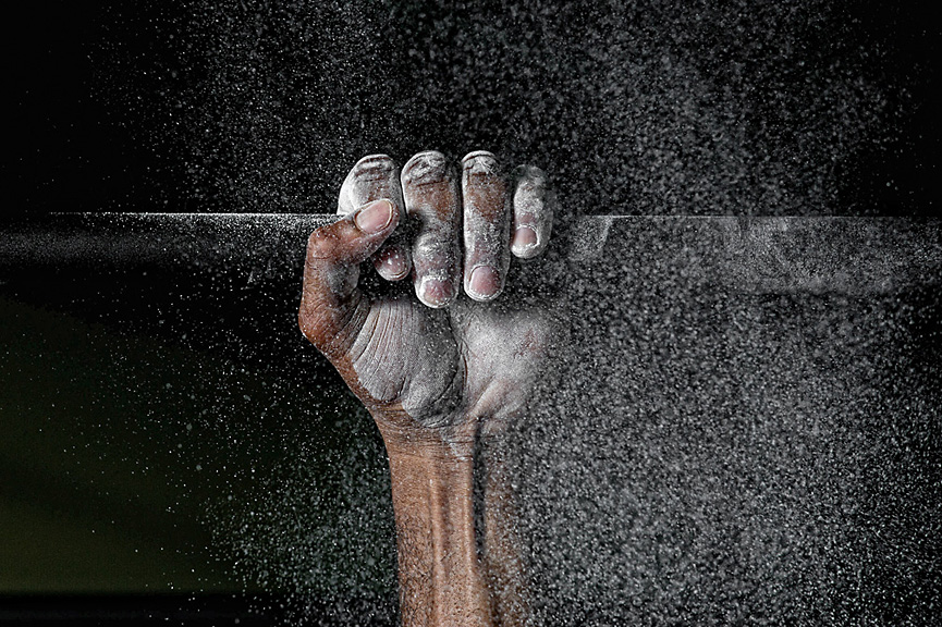 Sesión de gimnasia. Scott Kelby