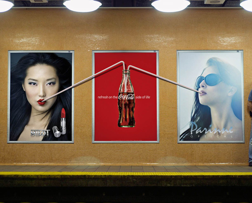 Coca-Cola, Straw. Agencia McCann MacLaren, Toronto. Canadá