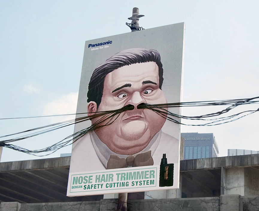 Panasonic, Nose hair trimmer. Agencia Saatchi Saatchi, Indonesia