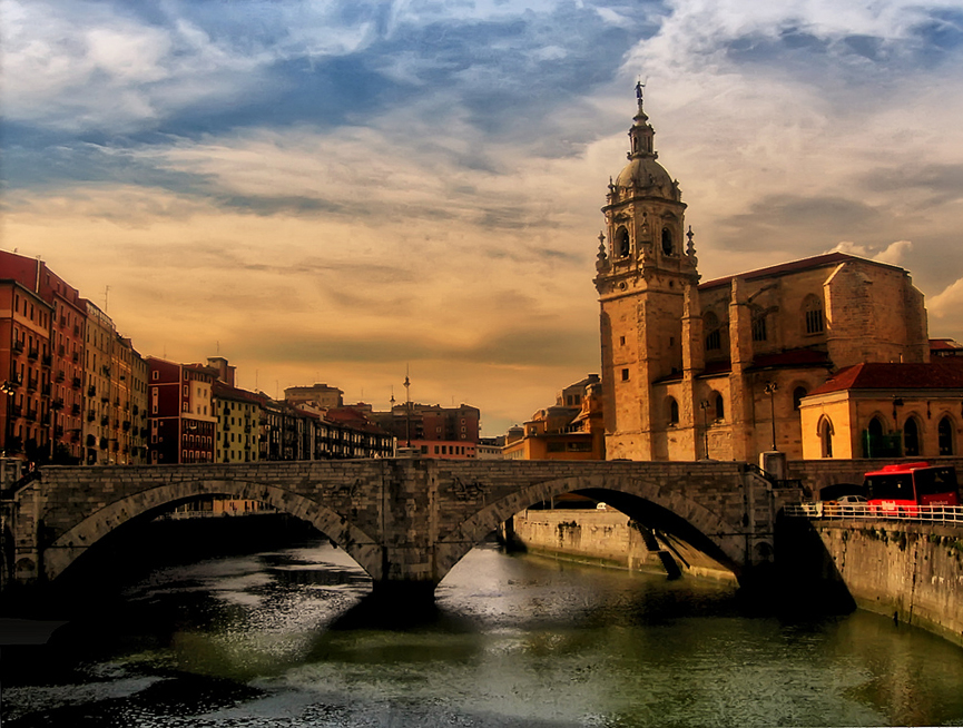 Puente e Iglesia de San Antón. Maria Micaela