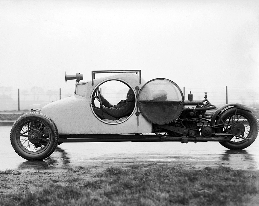 Vehículo de A. Graham, 1929. Fox Photos, Getty Images
